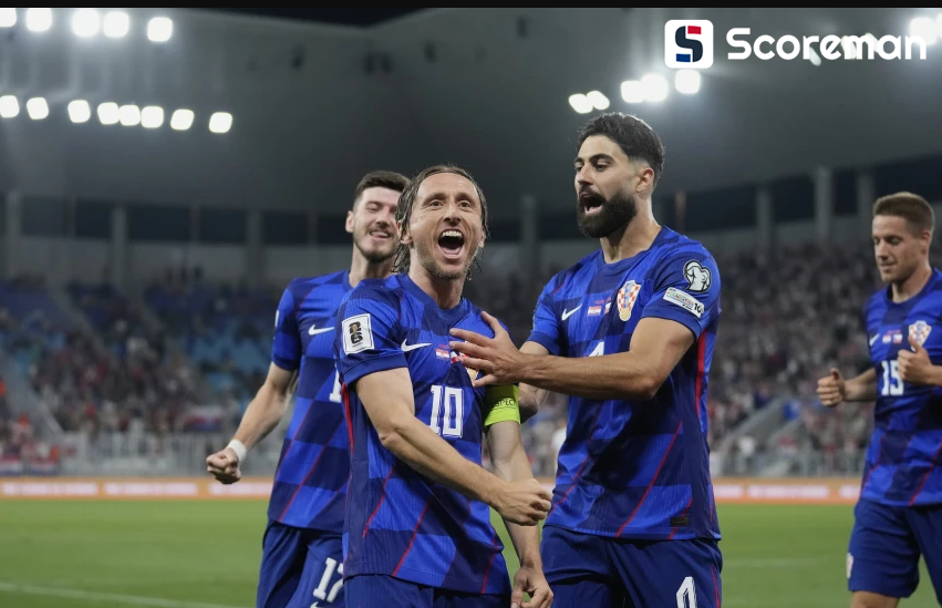크로아티아, 체코 5-1 대파... 크라마리치 2골 1도움